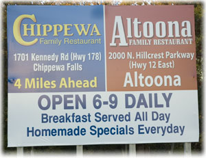 Altoona & Chippewa Family Restaurant